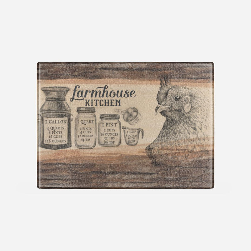 Farmhouse Chicken Cutting Board