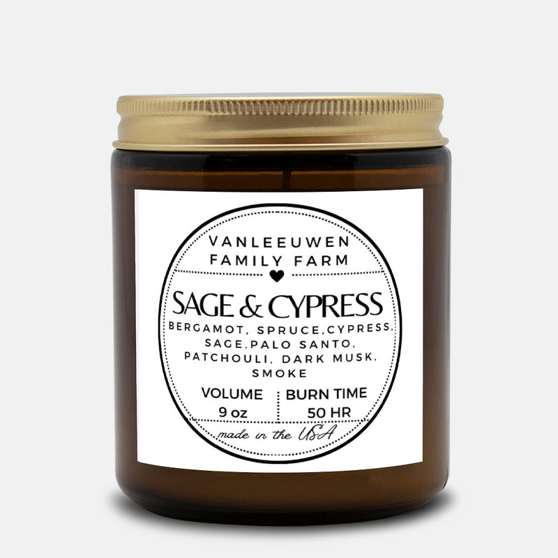 Sage & Cypress Candle 9oz