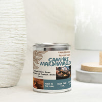 Campfire Marshmallow Candle Paint Can (Hand Poured 16 oz.)