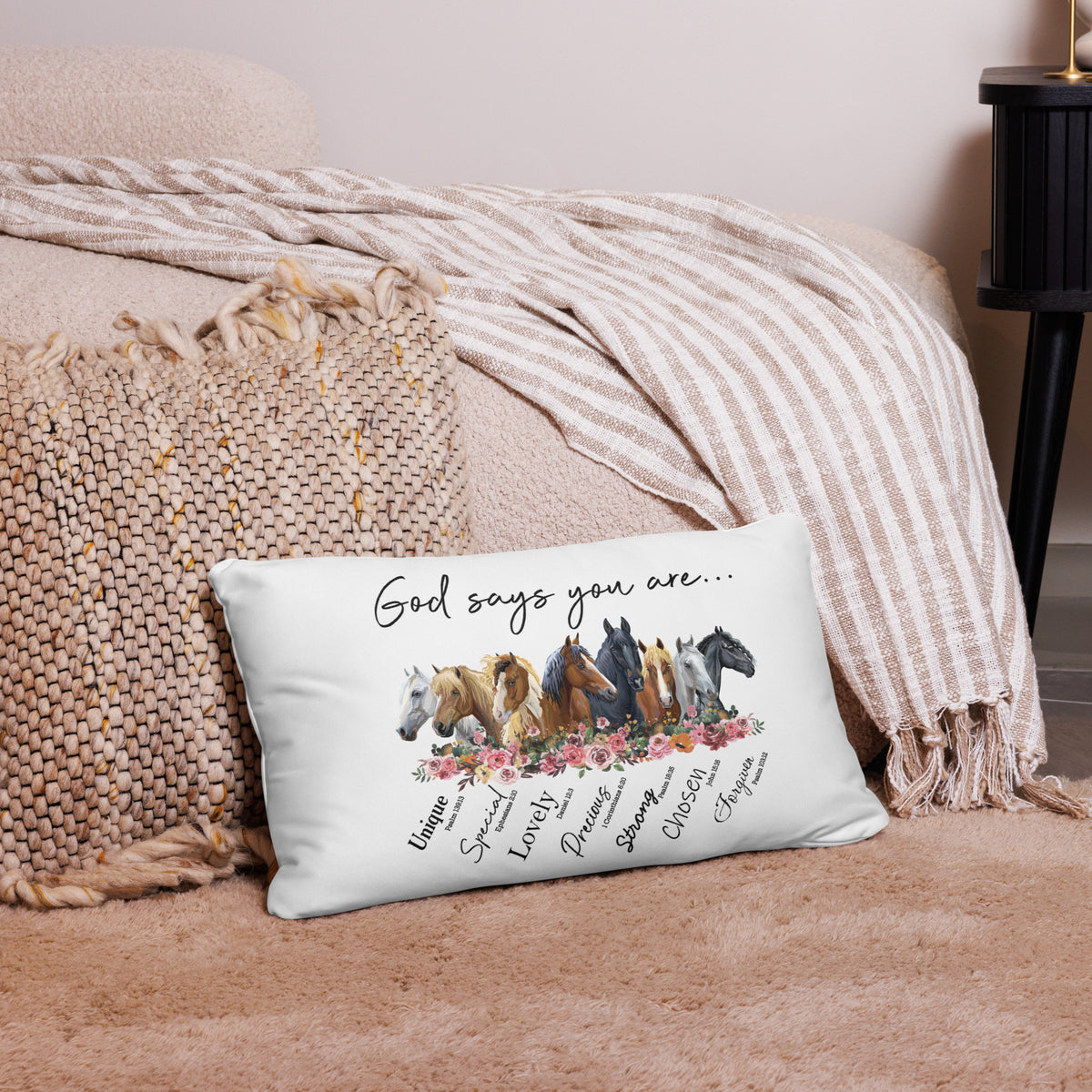 God says you are Pillow