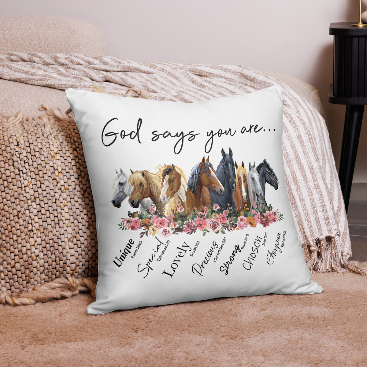 God says you are Pillow