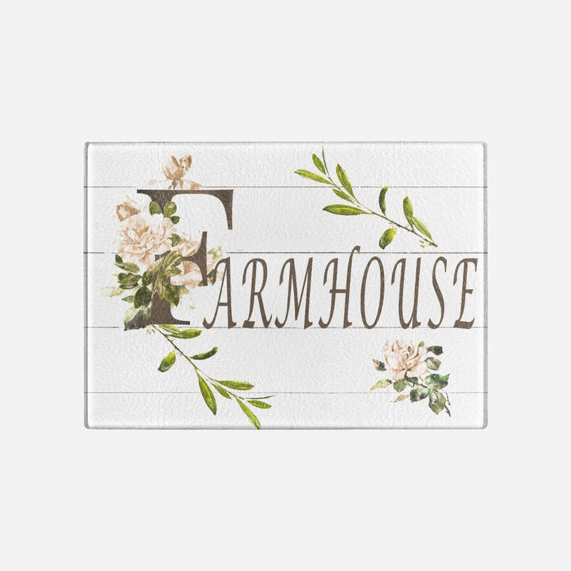 Floral Farmhouse Cutting Board