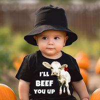 I'll Beef You Up Toddler Short Sleeve Tee