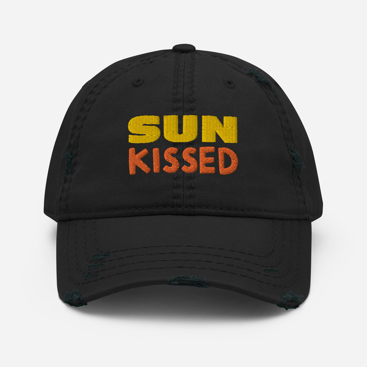Sun Kissed Distressed Dad Hat