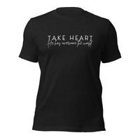Take Heart he has overcome T-Shirt