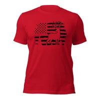 USA Flag Deer t-shirt