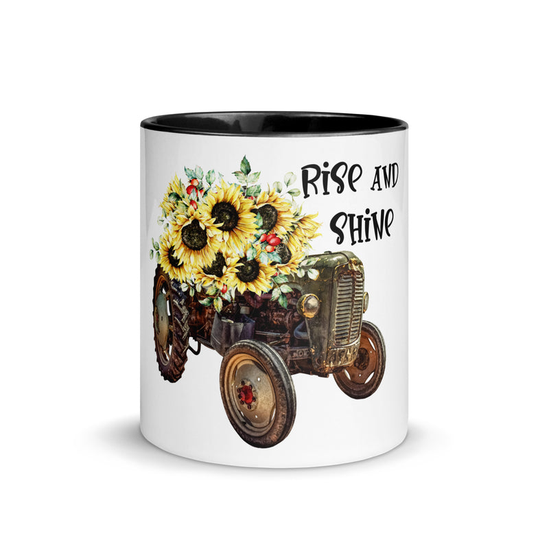 Rise & Shine Tractor Mug