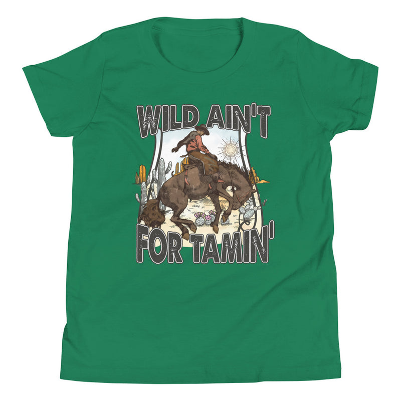 Wild ain't For Taming Youth T-Shirt